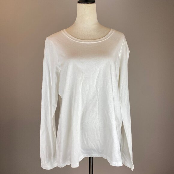 NWT ATM Anthony Thomas Melillo Women's Shirt Size XL White Cotton Long Sleeve - Picture 1 of 15